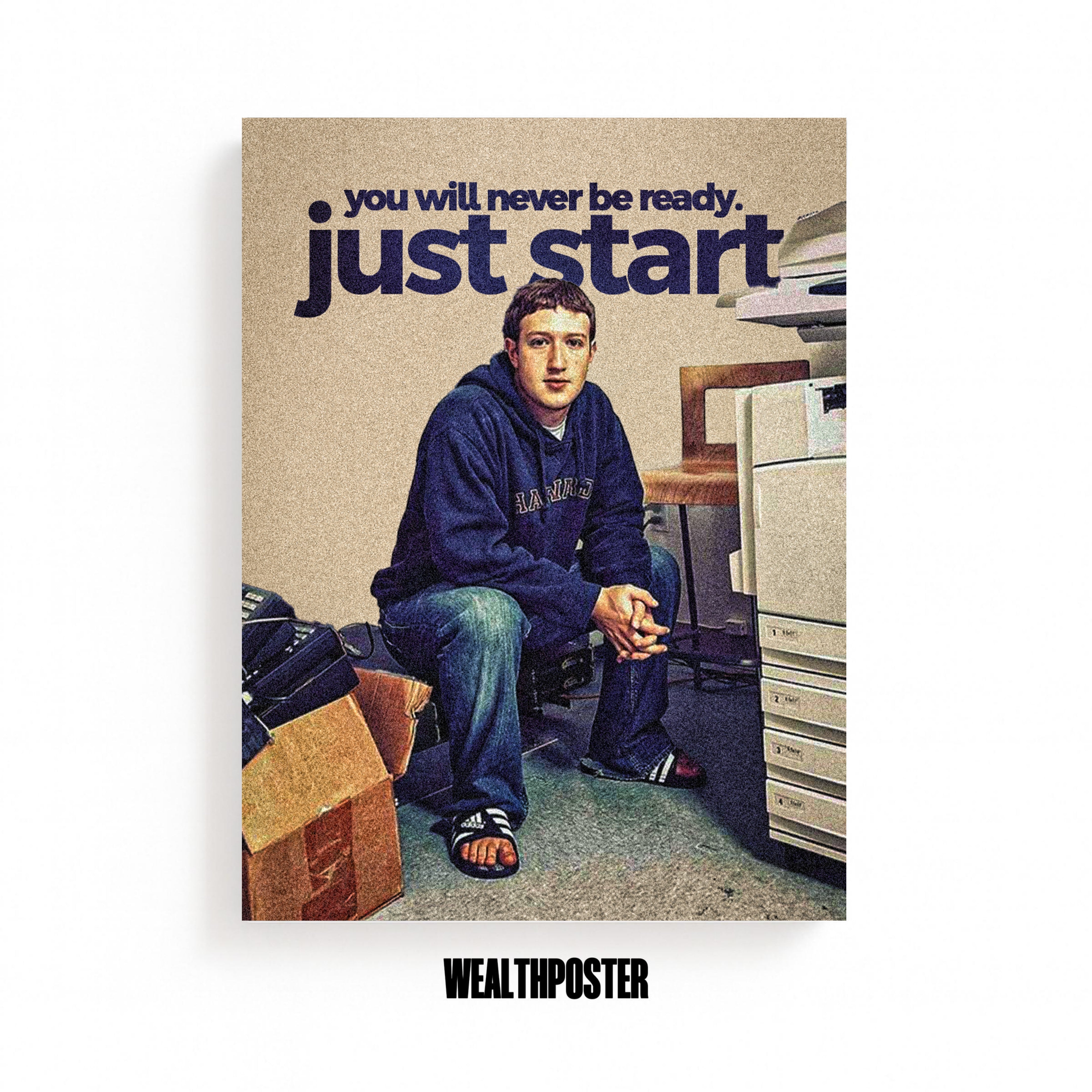 you will never be ready. just start