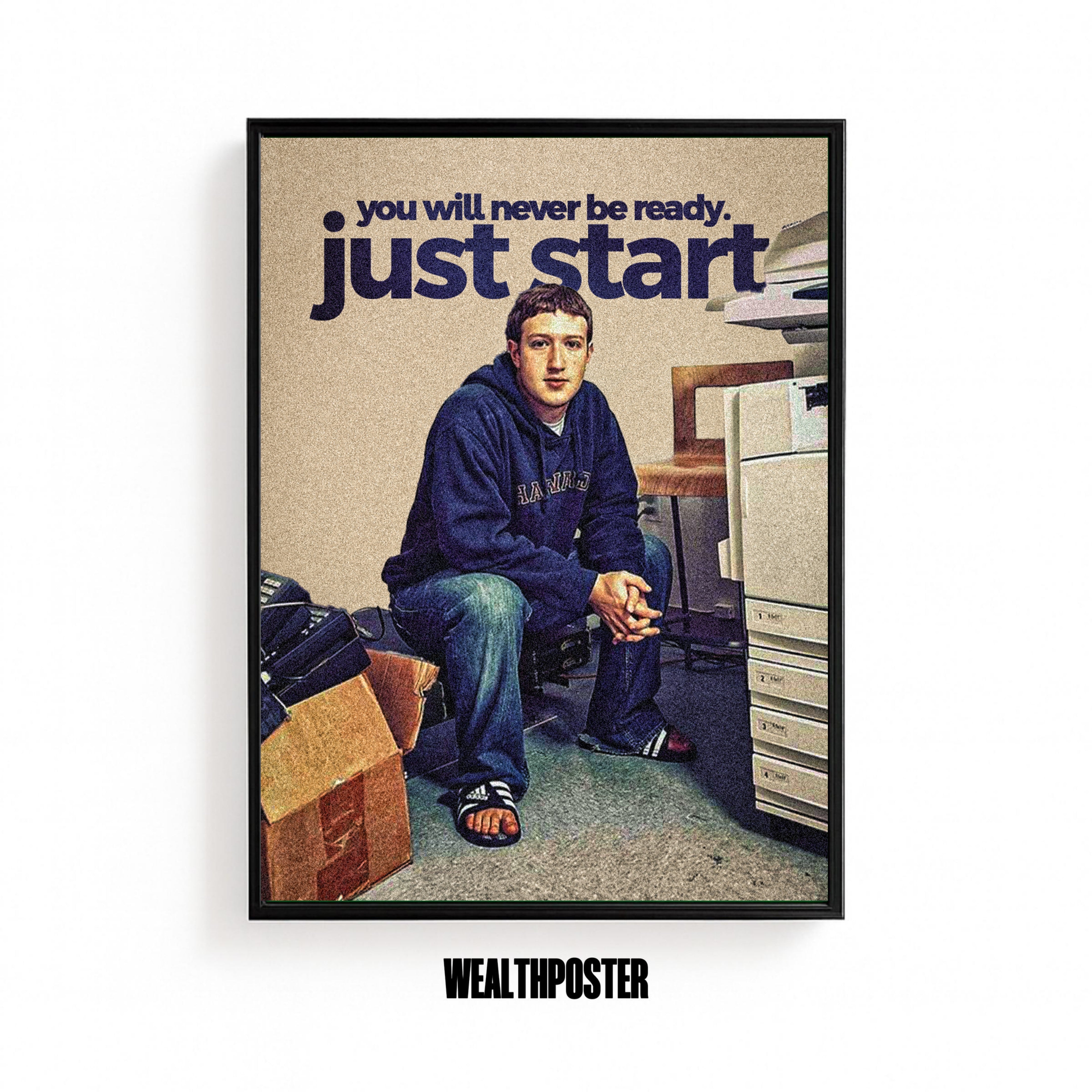 you will never be ready. just start