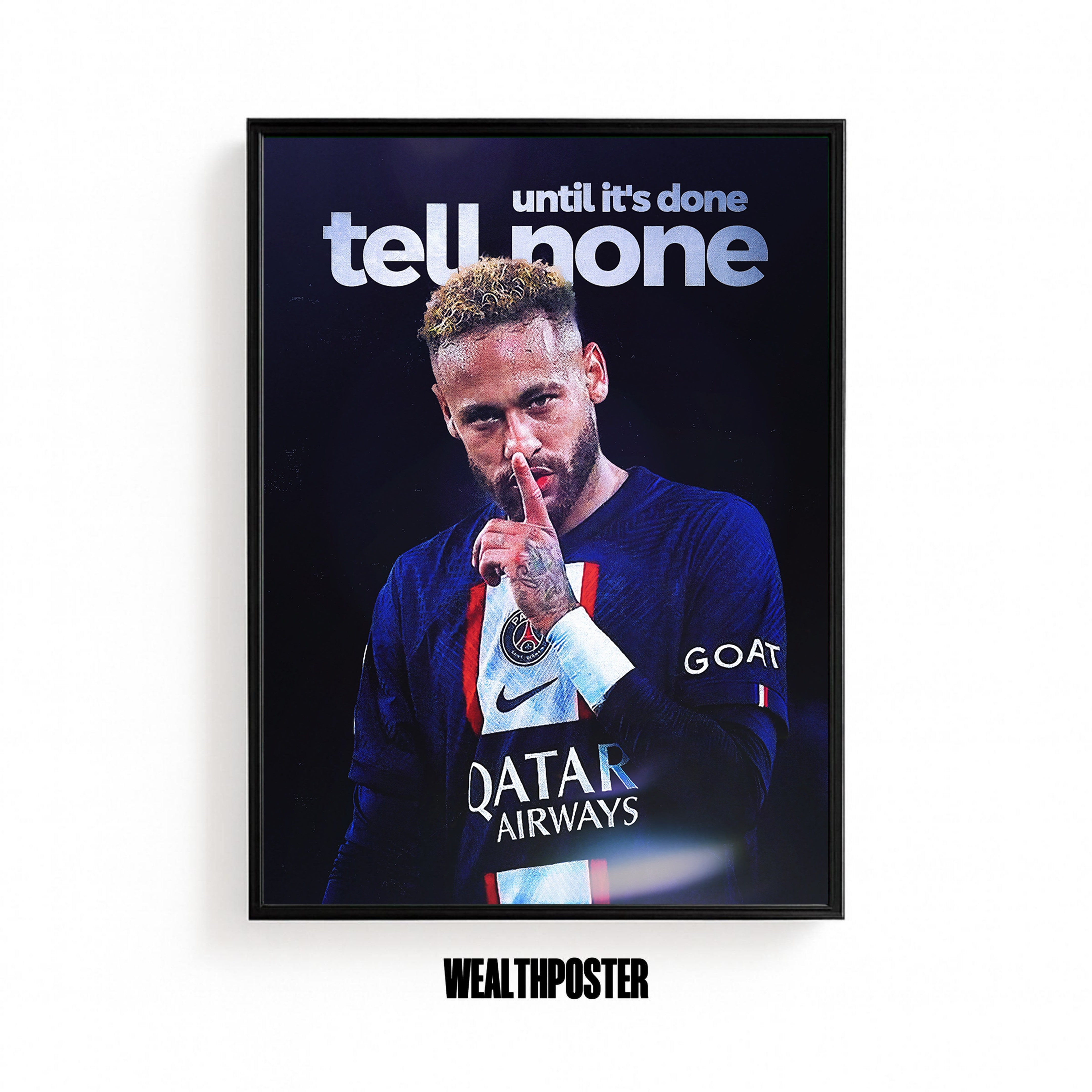 until its done tell none