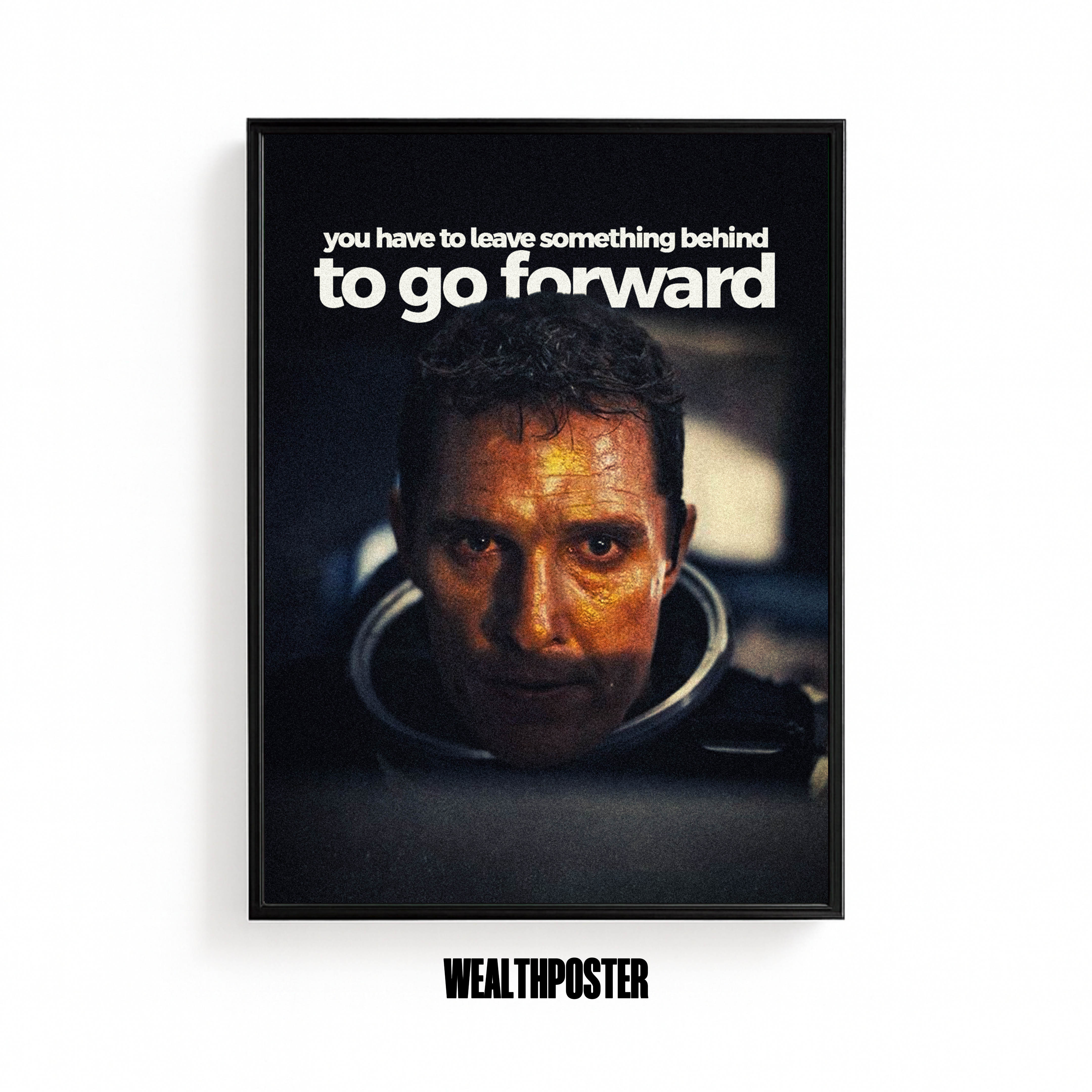 you have to leave something behind to go forward