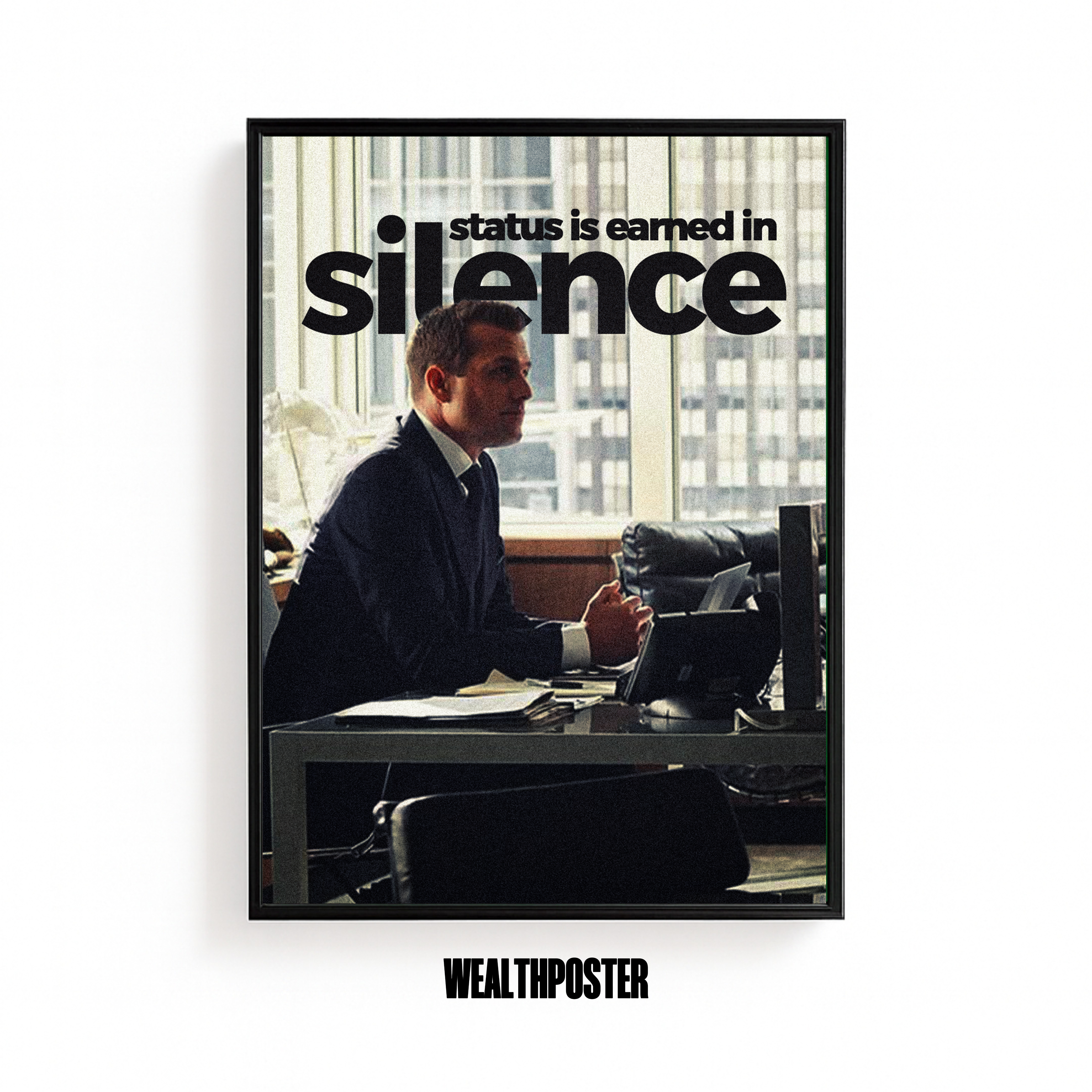 status is earned in silence