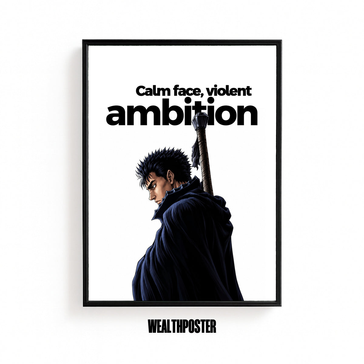 Calm Face, Violent Ambition Poster