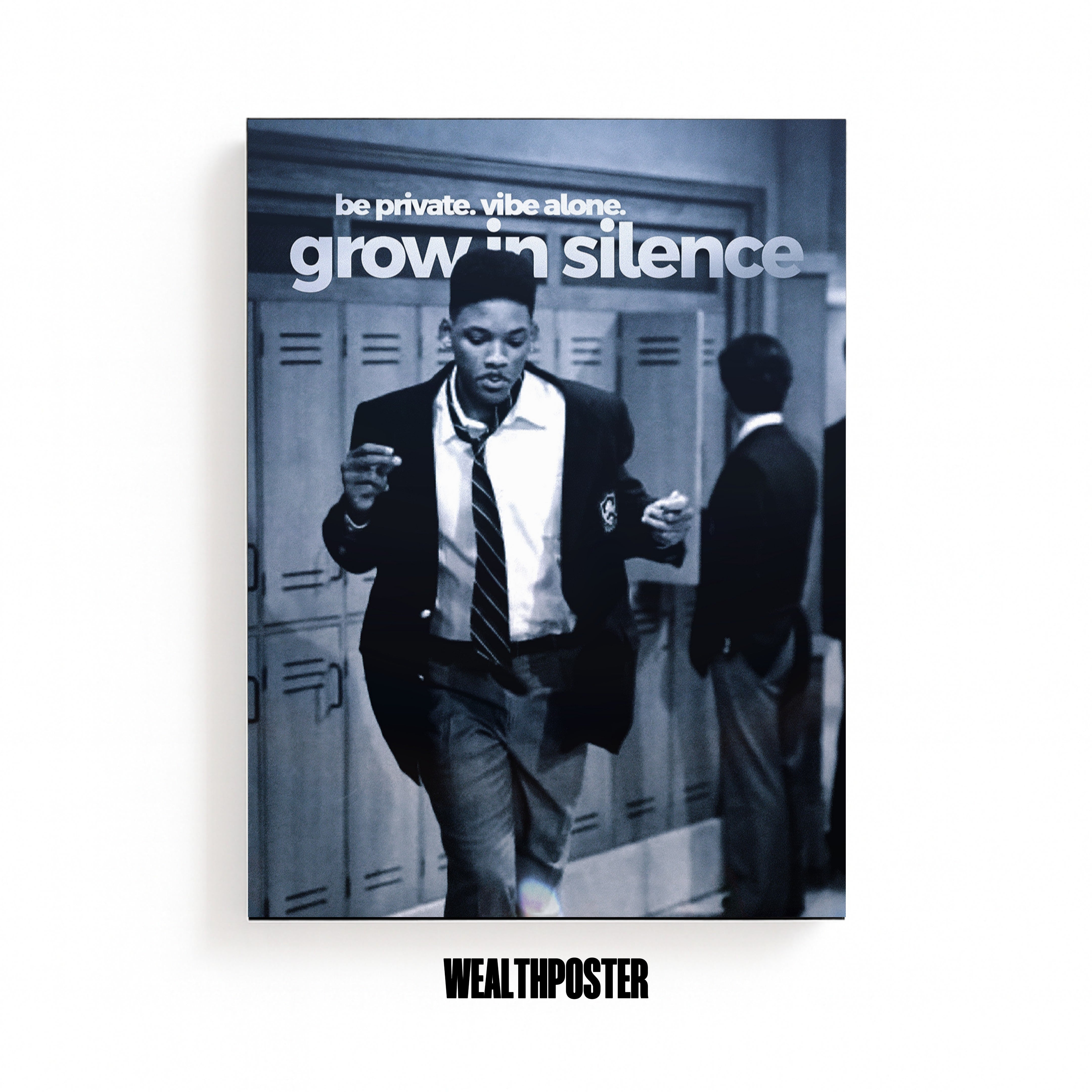 be private. vibe alone. grow in silence