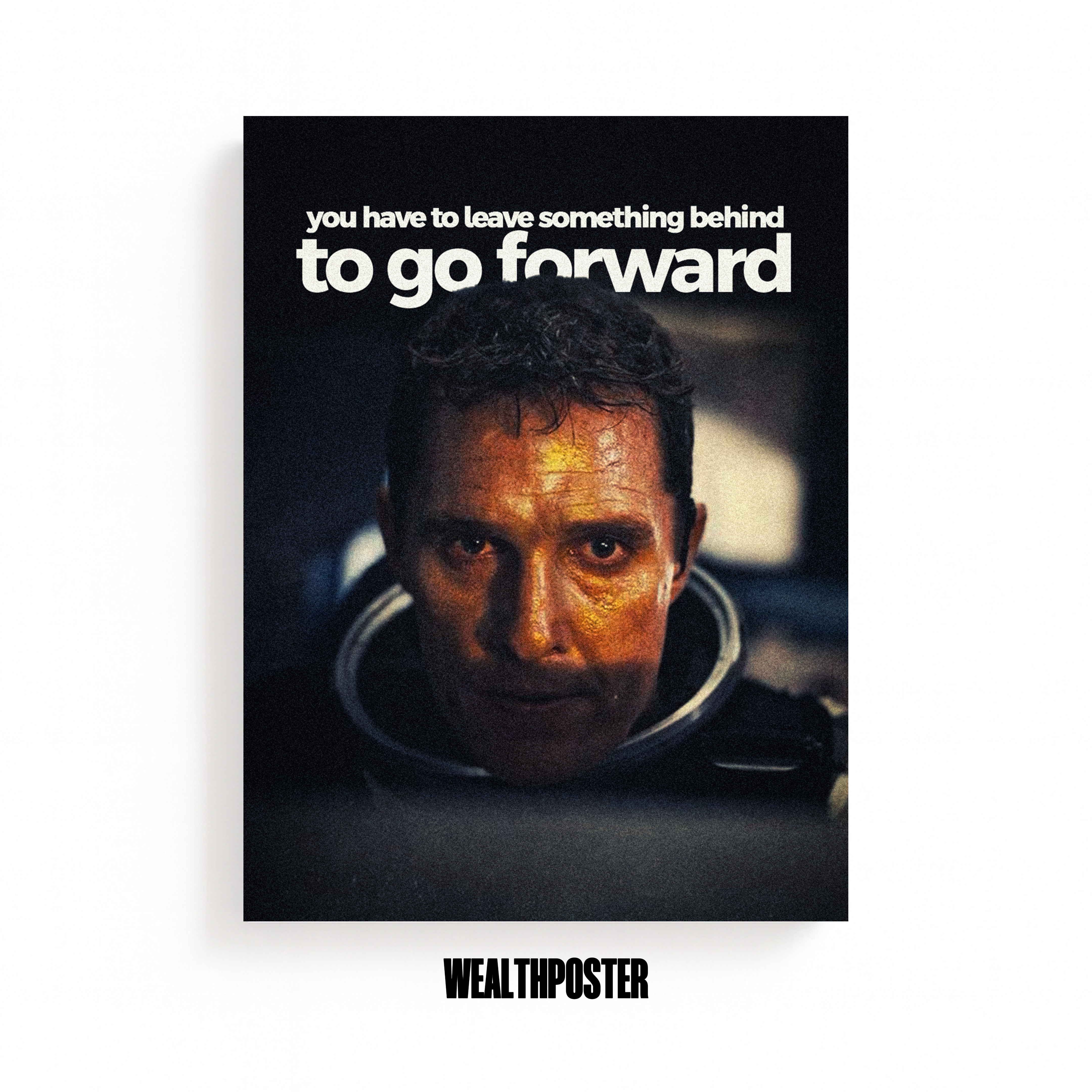 you have to leave something behind to go forward
