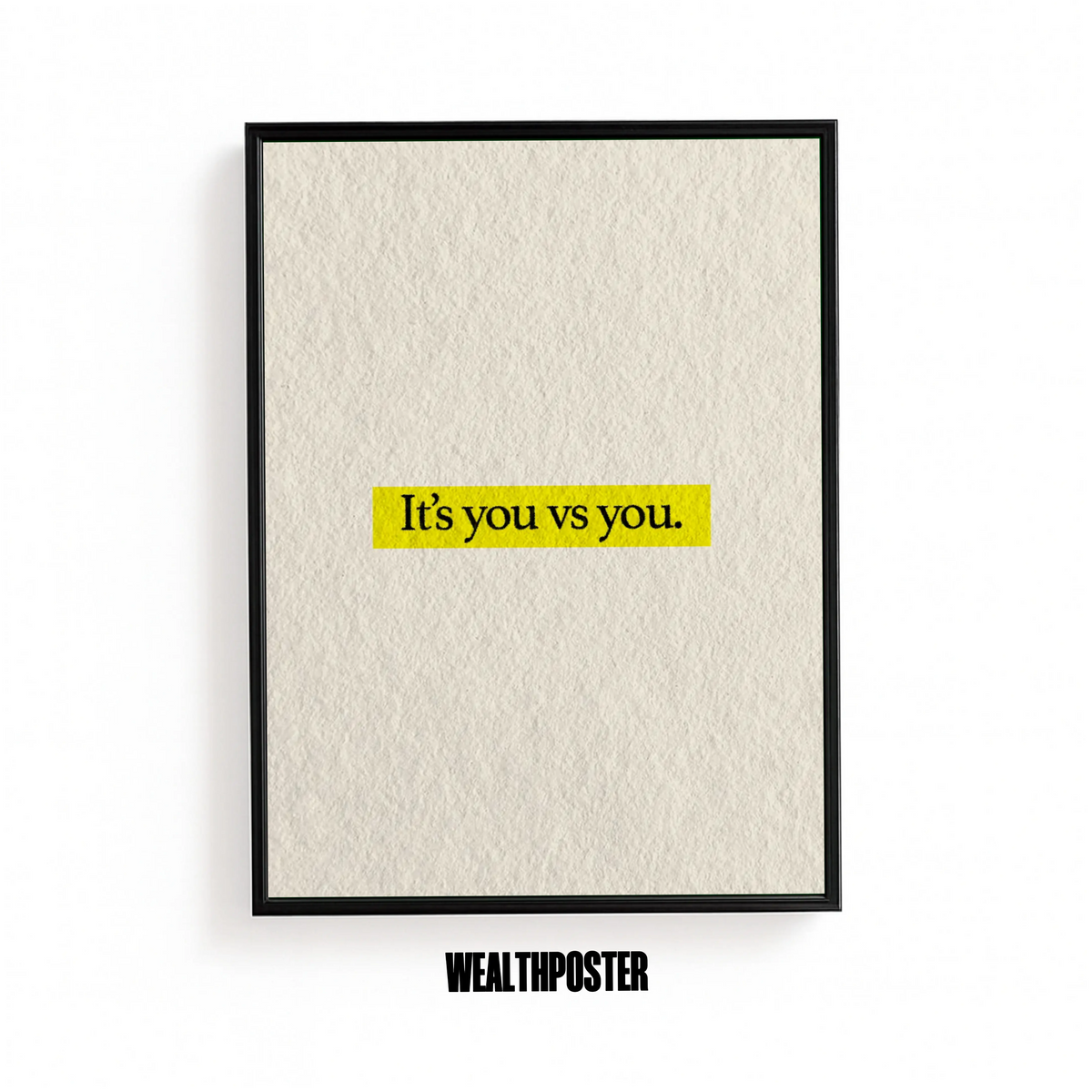 Its You Vs You Poster