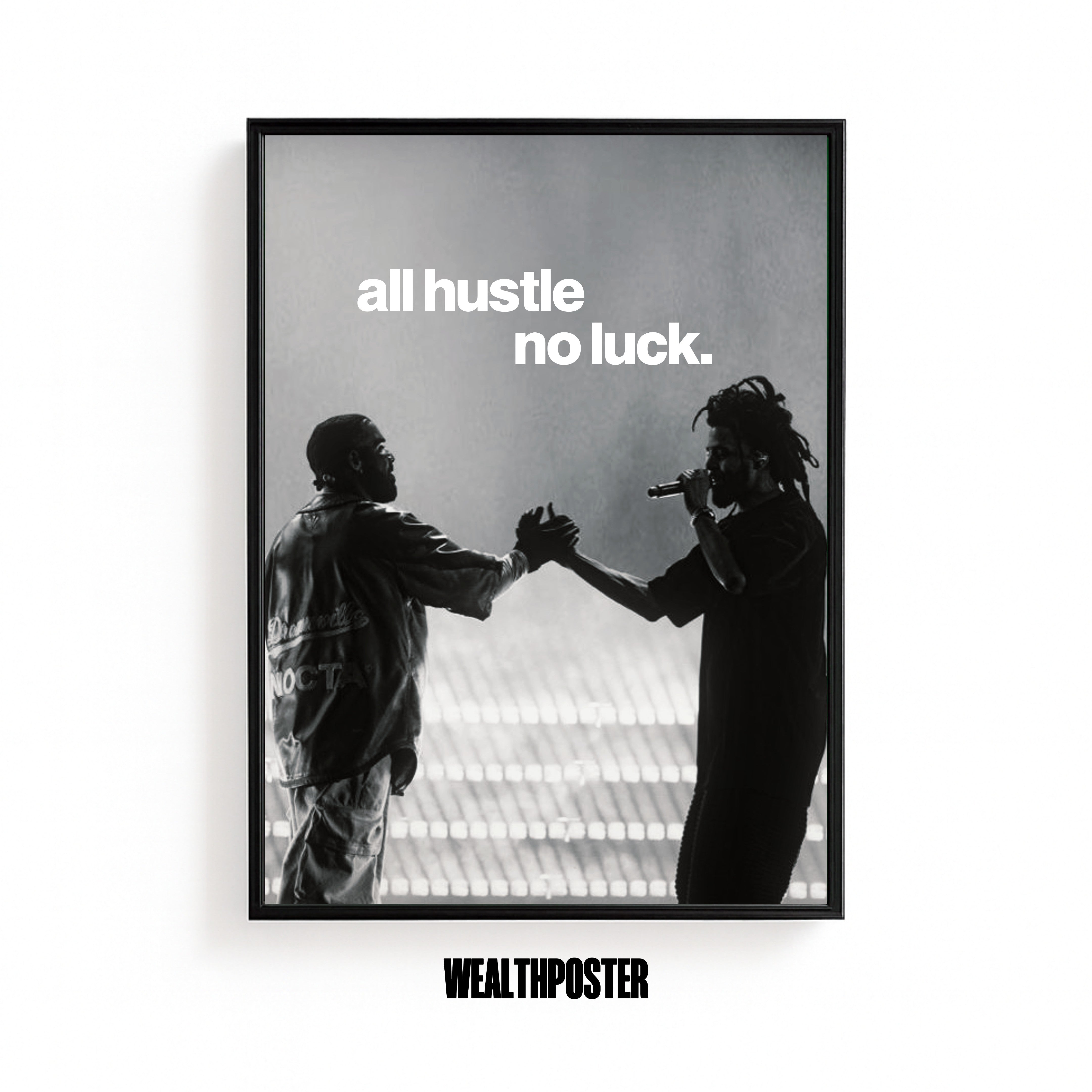 all hustle no luck