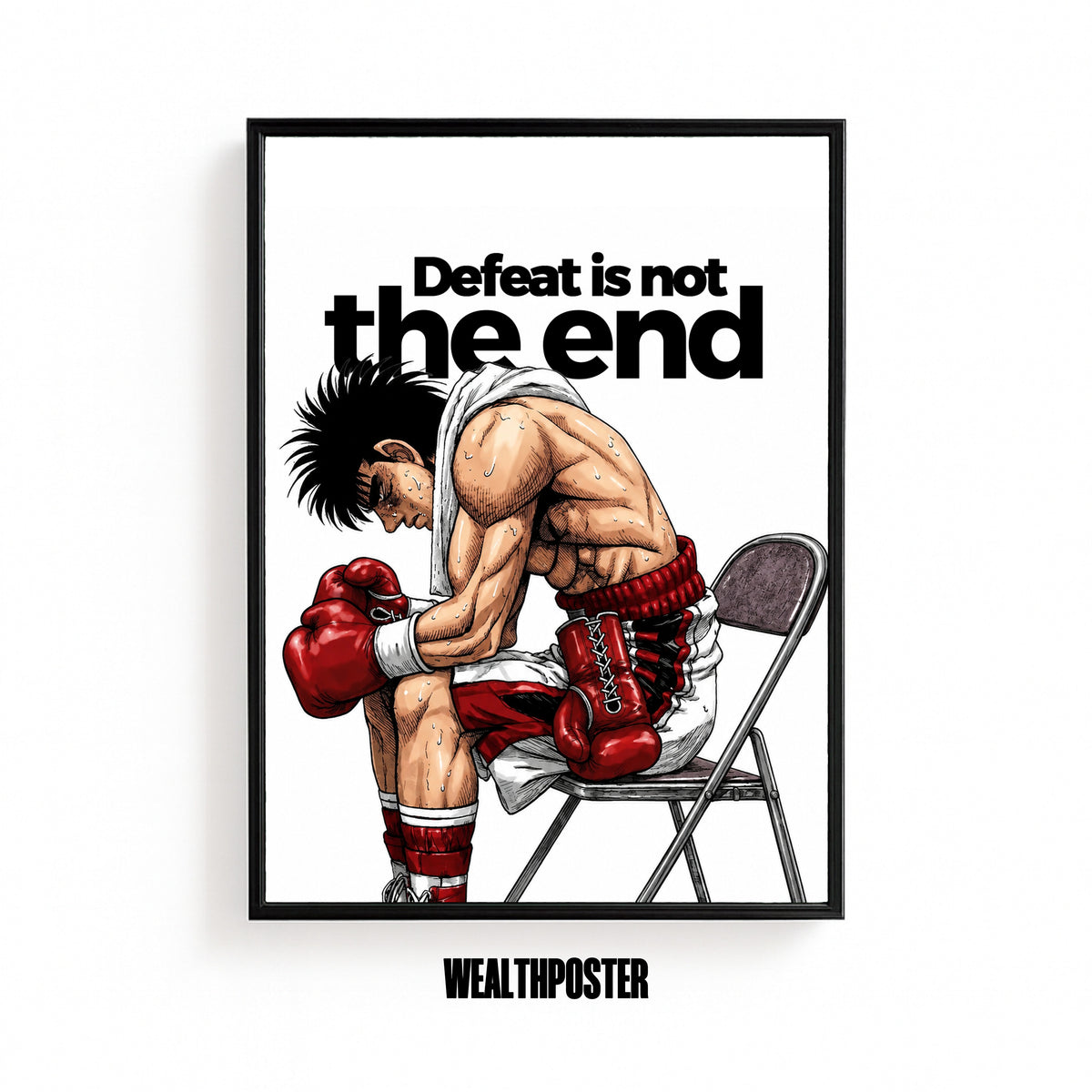 Defeat Is Not The End Poster